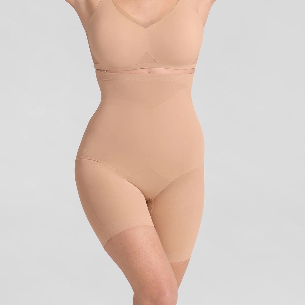 Honeylove | SuperPower Short Sand Beige High Waisted Sculptwear Size 3X
